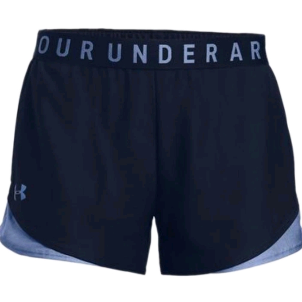 💕Under Armour Heat Gear Shorts Play Up 3.0 Navy Blue M NWT! $25